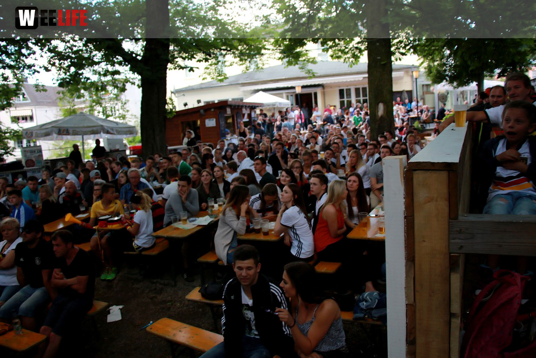 Public Viewing EM Deutschland Slowakei ParkCafe 