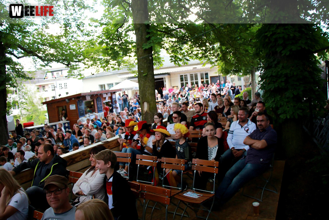 Public Viewing EM Deutschland Slowakei ParkCafe 
