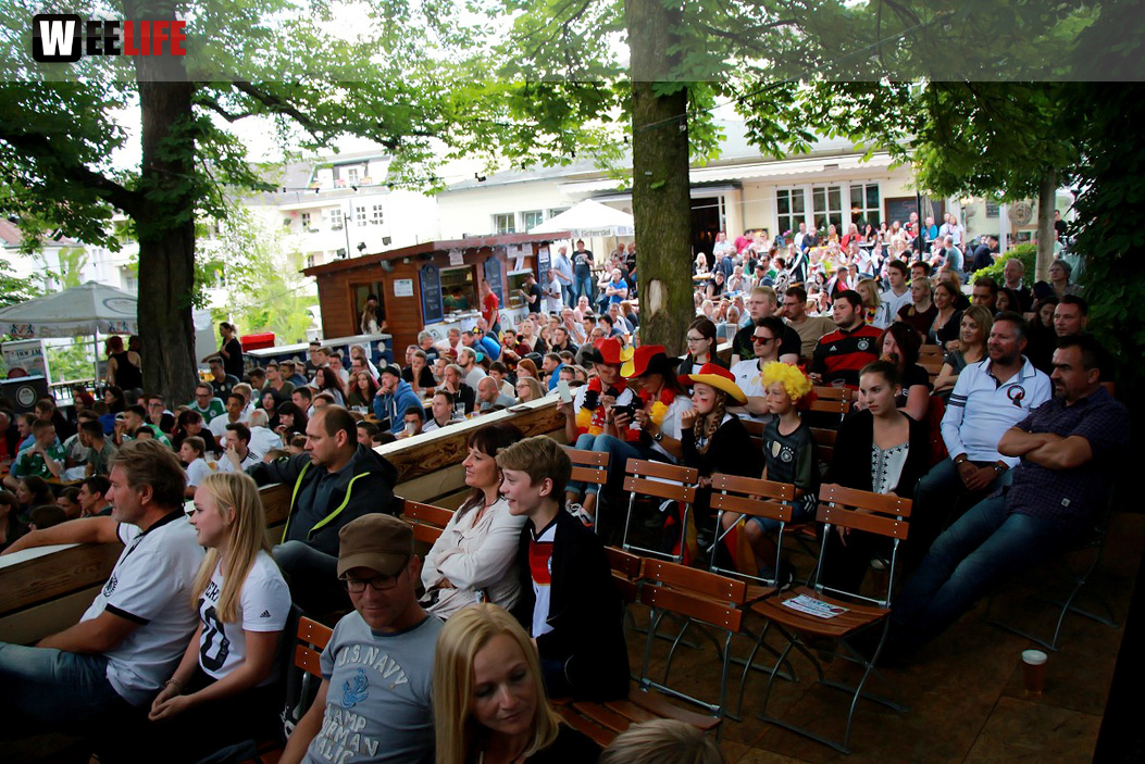 Public Viewing EM Deutschland Slowakei ParkCafe 