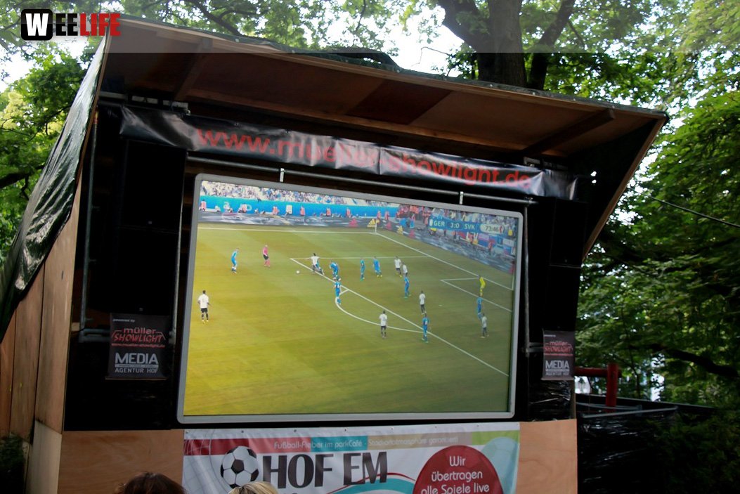 Public Viewing EM Deutschland Slowakei ParkCafe 