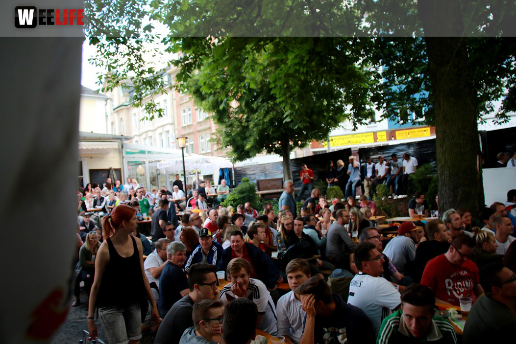 Public Viewing EM Deutschland Slowakei ParkCafe 