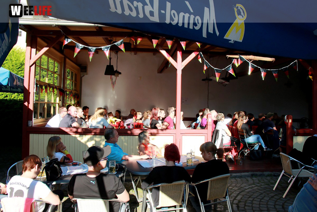 Public Viewing EM Deutschland Slowakei Meinels Bas