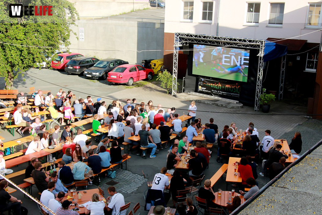 Public Viewing EM Deutschland Slowakei Treffpunkt