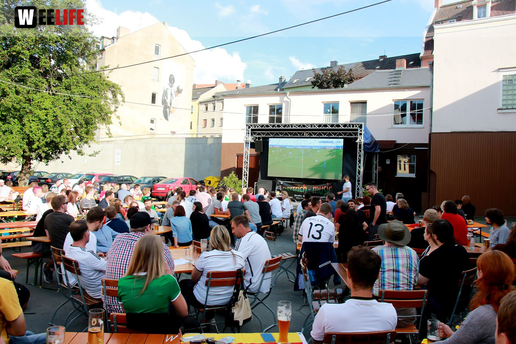 Public Viewing EM Deutschland Slowakei Treffpunkt