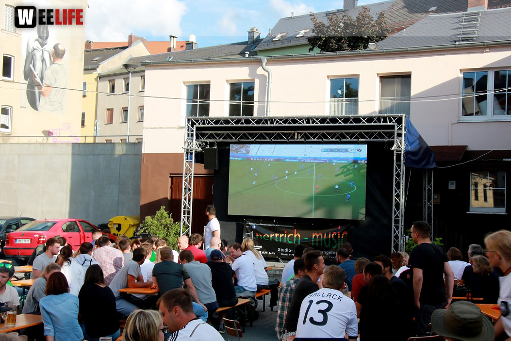 Public Viewing EM Deutschland Slowakei Treffpunkt