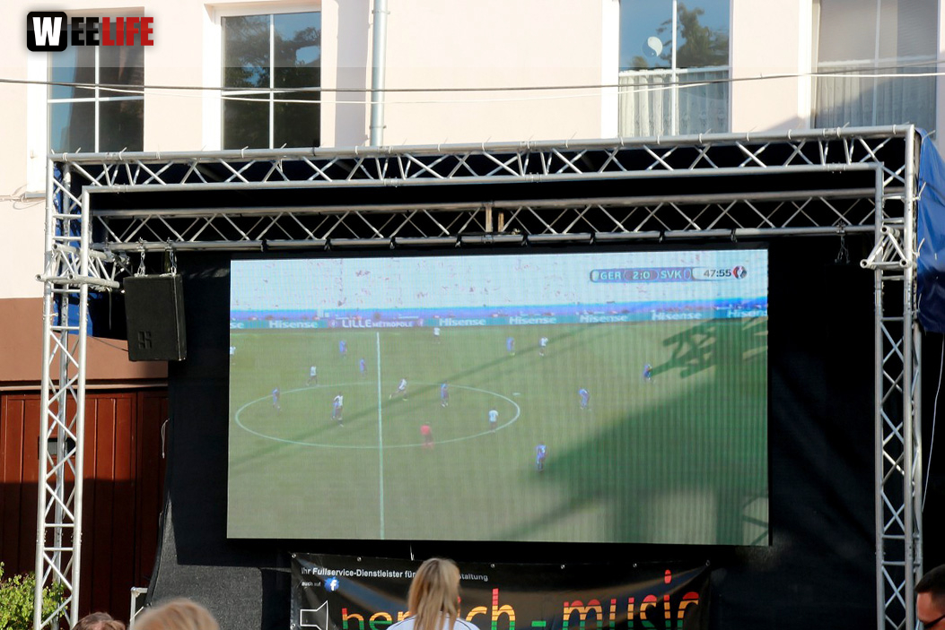 Public Viewing EM Deutschland Slowakei Treffpunkt