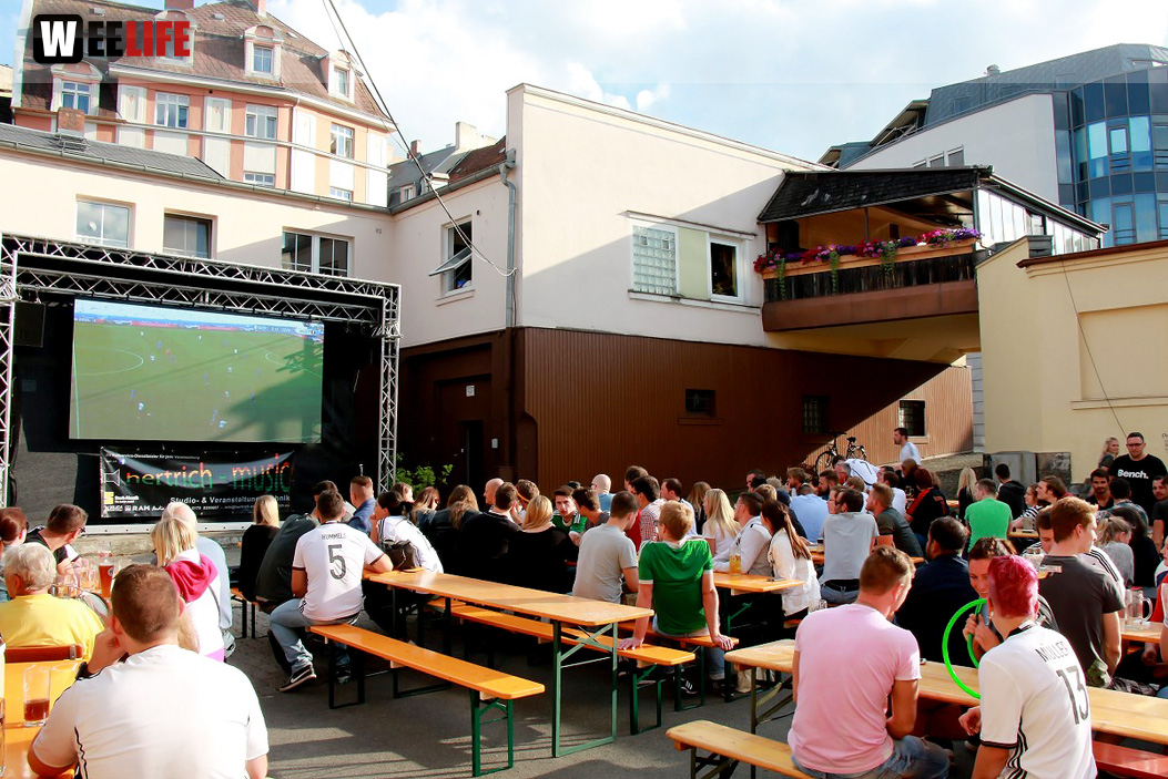 Public Viewing EM Deutschland Slowakei Treffpunkt