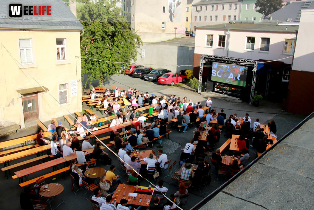 Public Viewing EM Deutschland Slowakei Treffpunkt