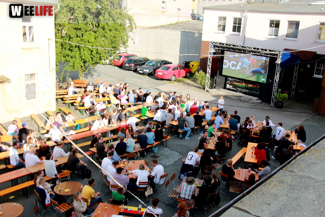 Public Viewing EM Deutschland Slowakei Treffpunkt