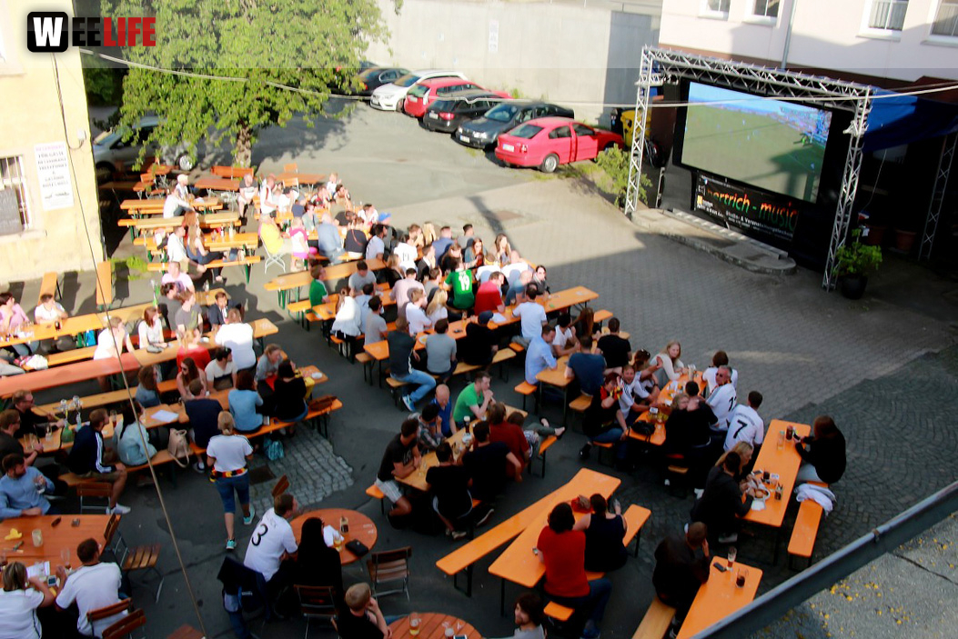 Public Viewing EM Deutschland Slowakei Treffpunkt