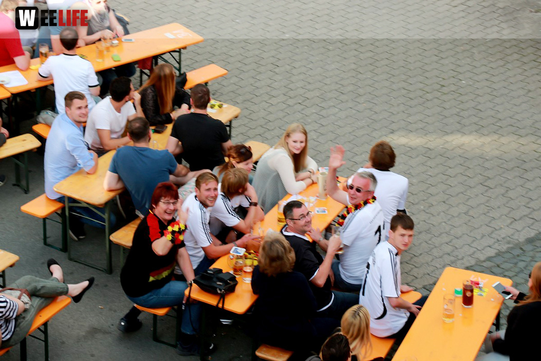 Public Viewing EM Deutschland Slowakei Treffpunkt