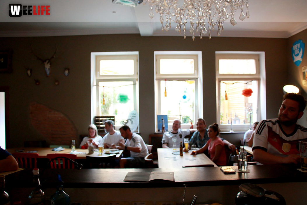 Public Viewing EM Deutschland Slowakei Trompeter,Buttler\'s