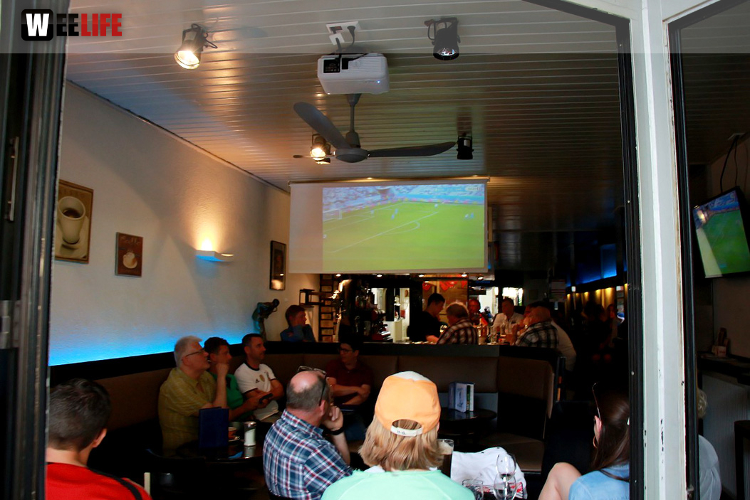 Public Viewing EM Deutschland Slowakei Trompeter,Buttler\'s