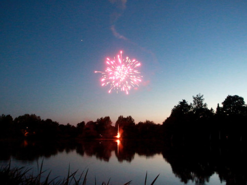 Tauperlitz Seefest Feuerwerk – Foto 2