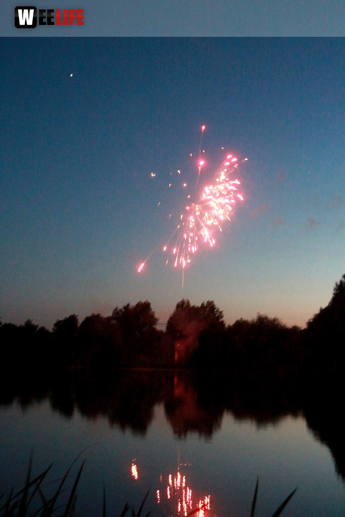 Tauperlitz Seefest Feuerwerk