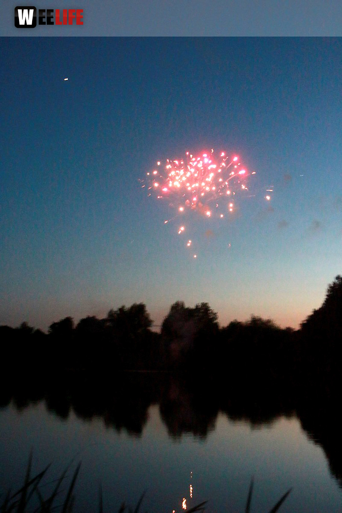 Tauperlitz Seefest Feuerwerk