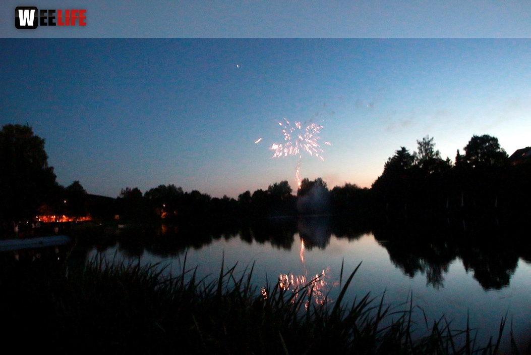 Tauperlitz Seefest Feuerwerk