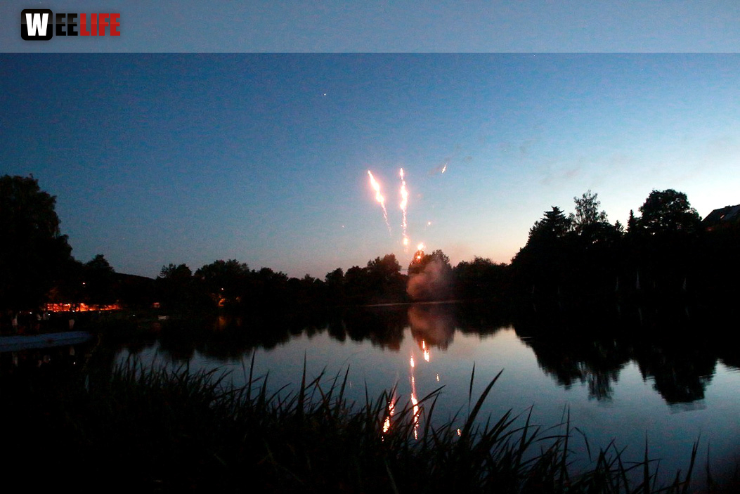 Tauperlitz Seefest Feuerwerk