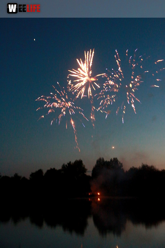 Tauperlitz Seefest Feuerwerk