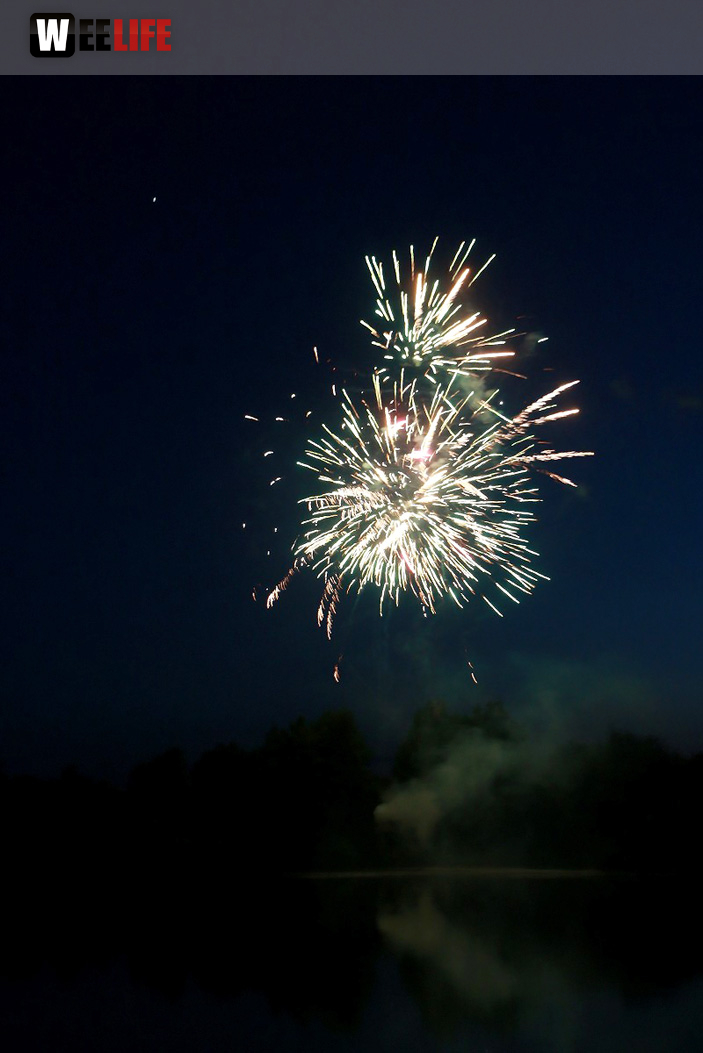 Tauperlitz Seefest Feuerwerk