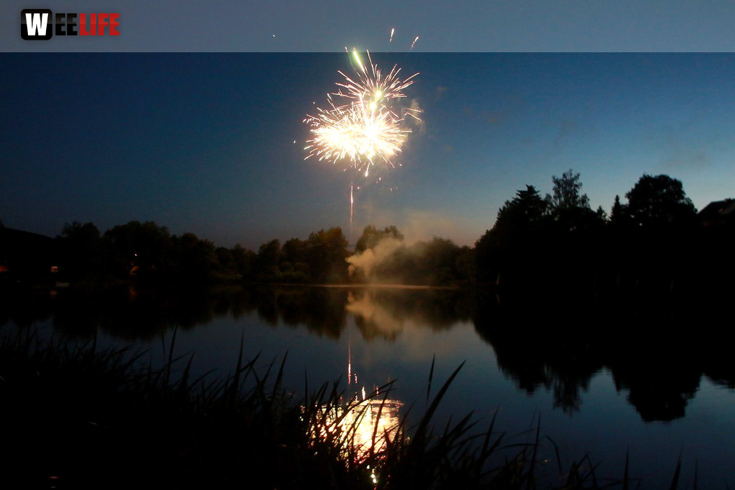 Tauperlitz Seefest Feuerwerk