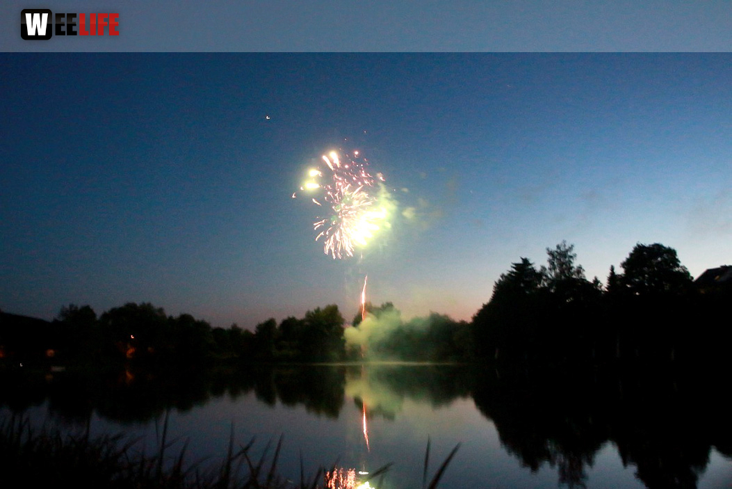 Tauperlitz Seefest Feuerwerk