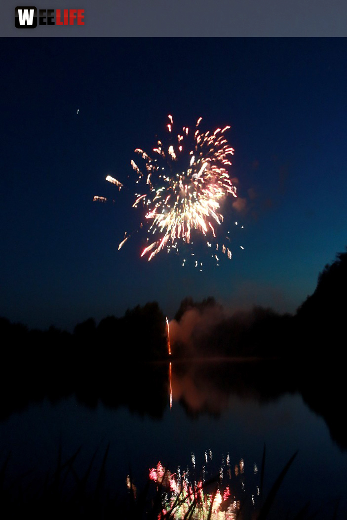 Tauperlitz Seefest Feuerwerk