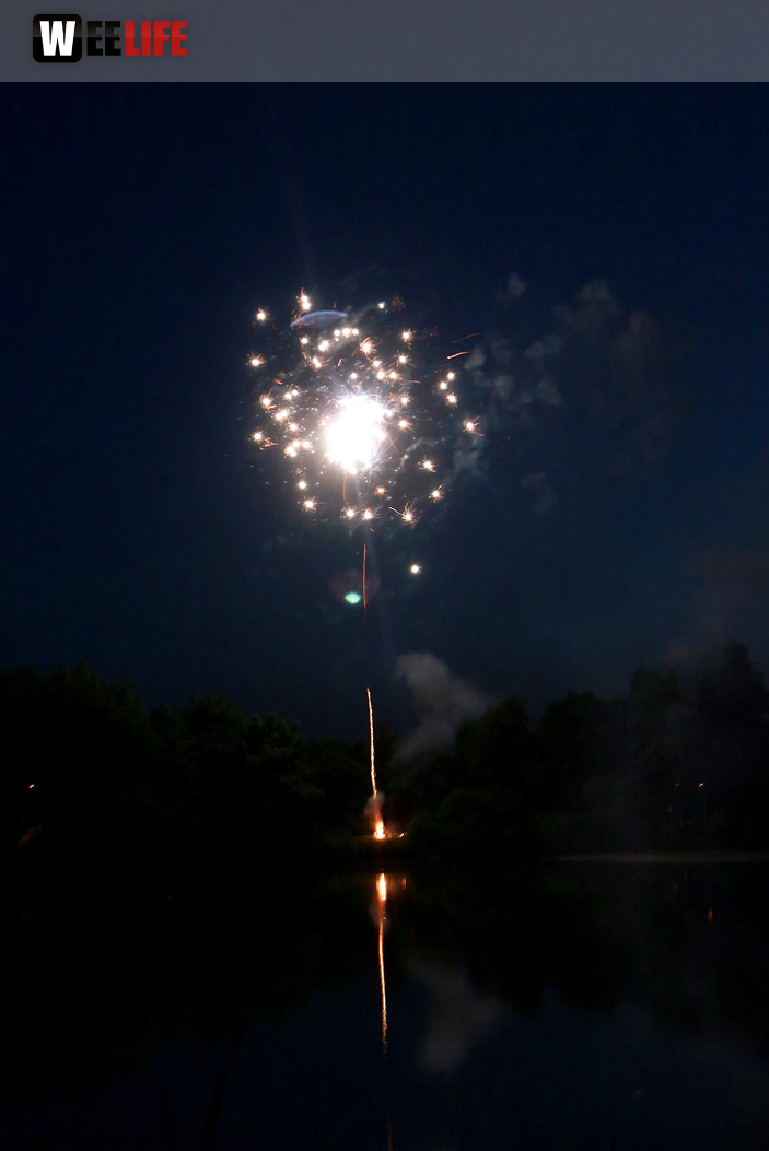 Tauperlitz Seefest Feuerwerk