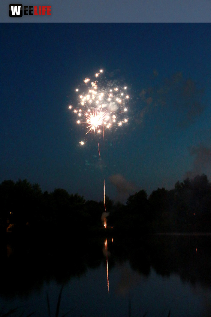 Tauperlitz Seefest Feuerwerk