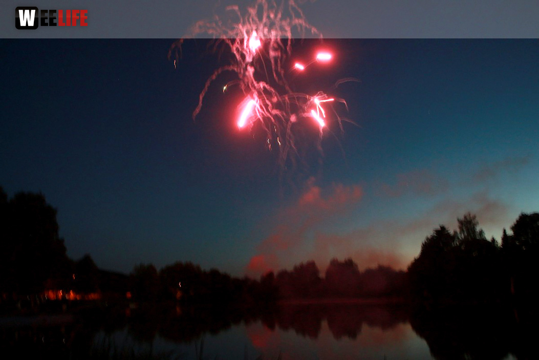 Tauperlitz Seefest Feuerwerk