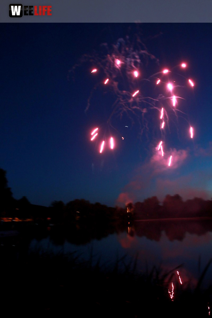 Tauperlitz Seefest Feuerwerk