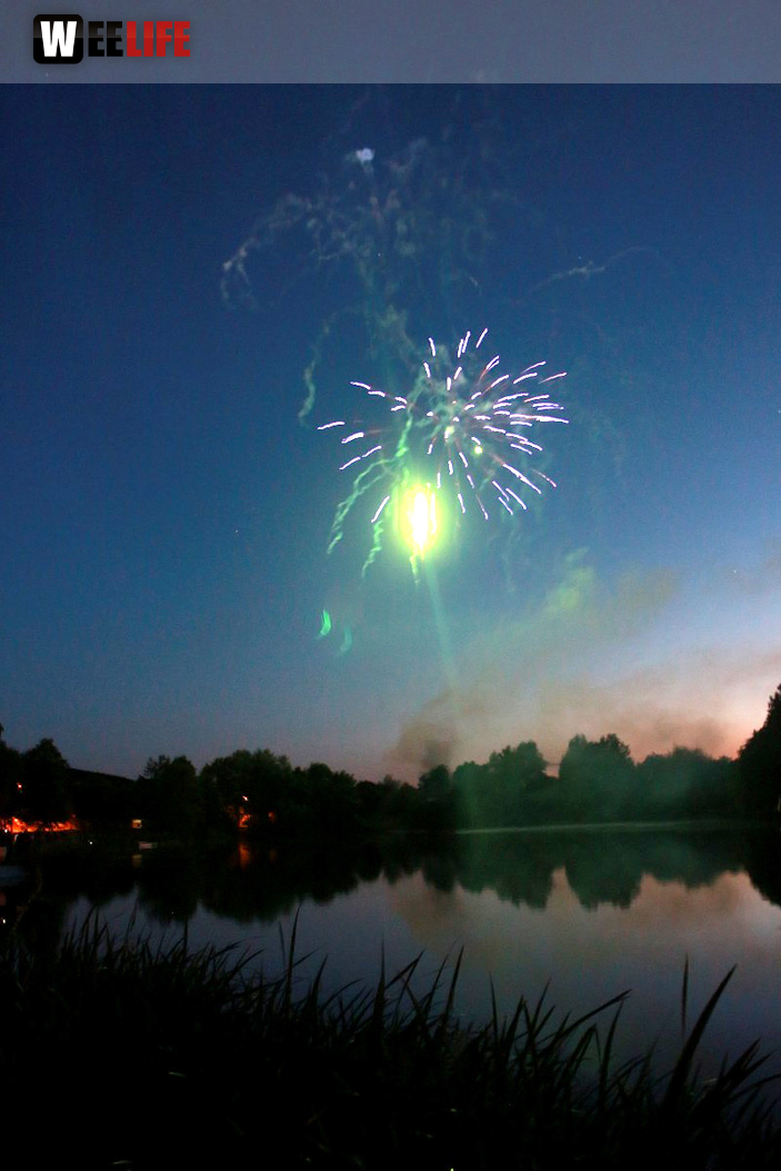Tauperlitz Seefest Feuerwerk