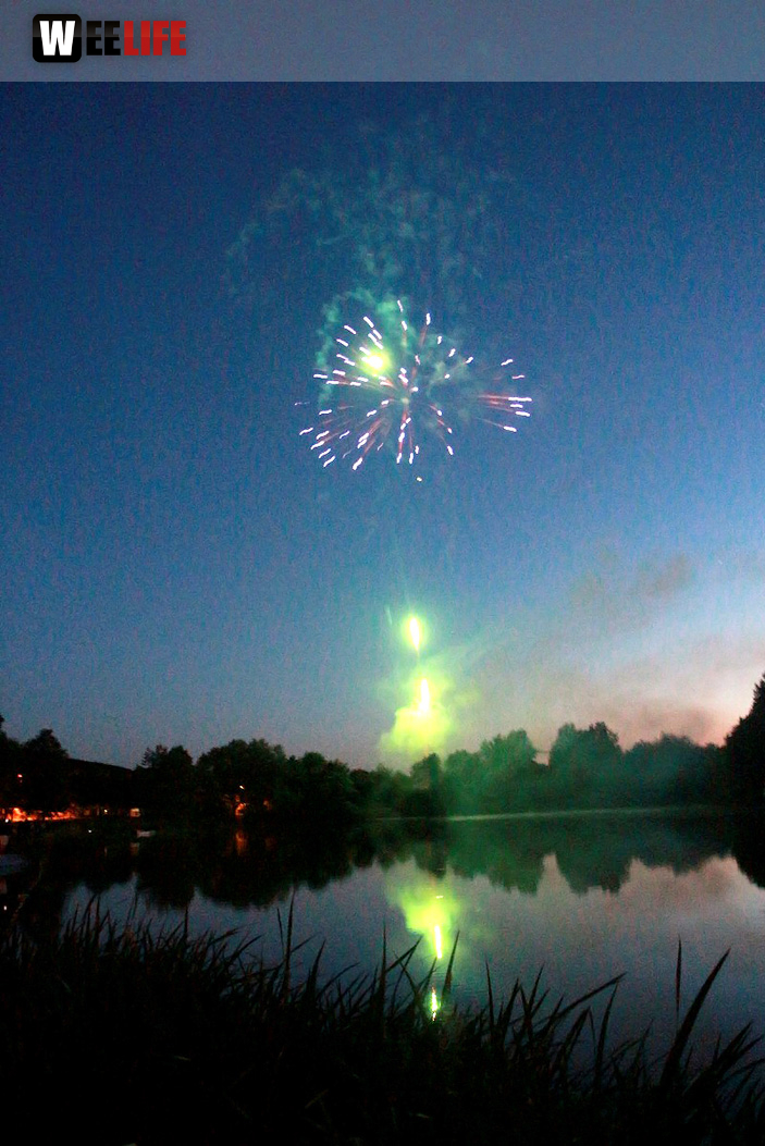Tauperlitz Seefest Feuerwerk