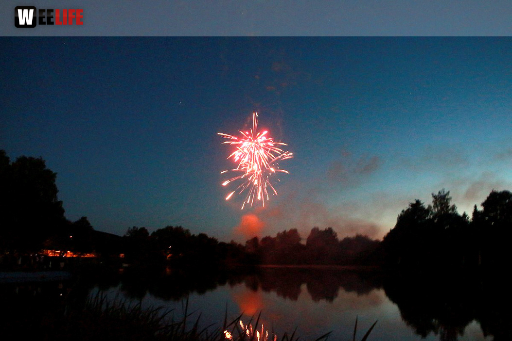 Tauperlitz Seefest Feuerwerk