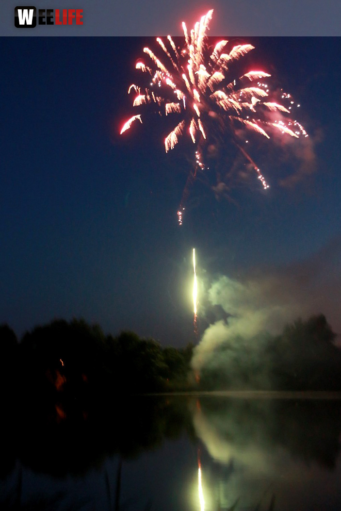 Tauperlitz Seefest Feuerwerk