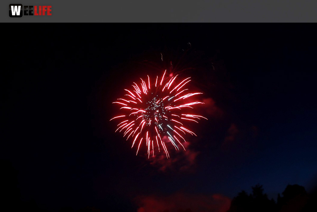 Tauperlitz Seefest Feuerwerk