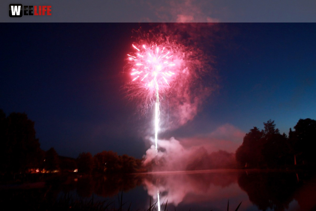 Tauperlitz Seefest Feuerwerk