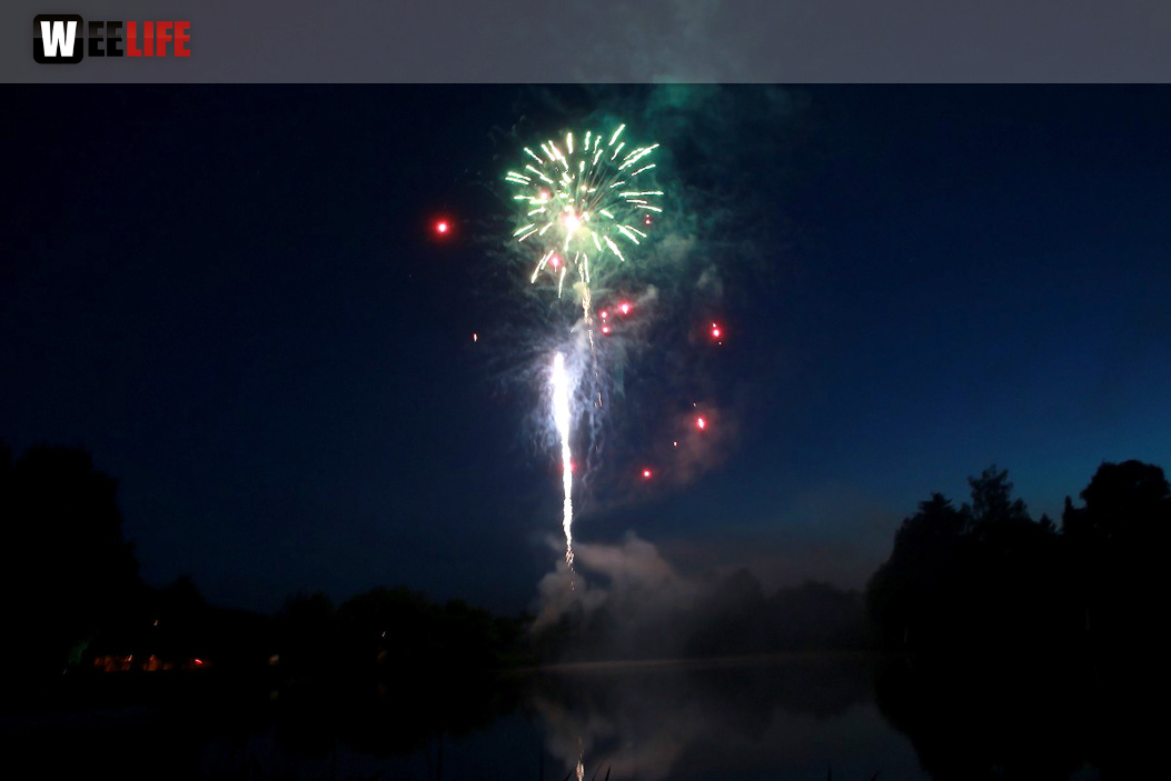 Tauperlitz Seefest Feuerwerk