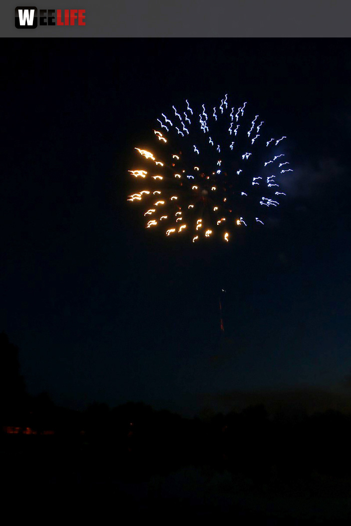 Tauperlitz Seefest Feuerwerk