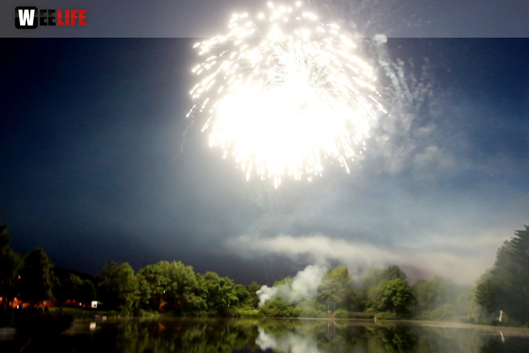 Tauperlitz Seefest Feuerwerk