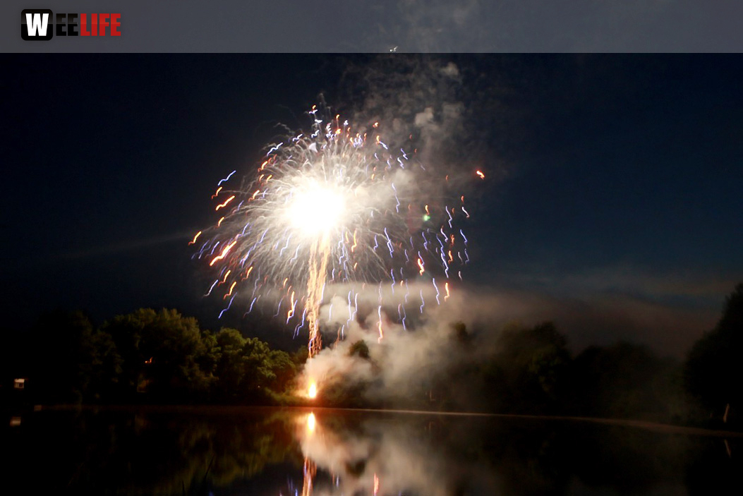 Tauperlitz Seefest Feuerwerk