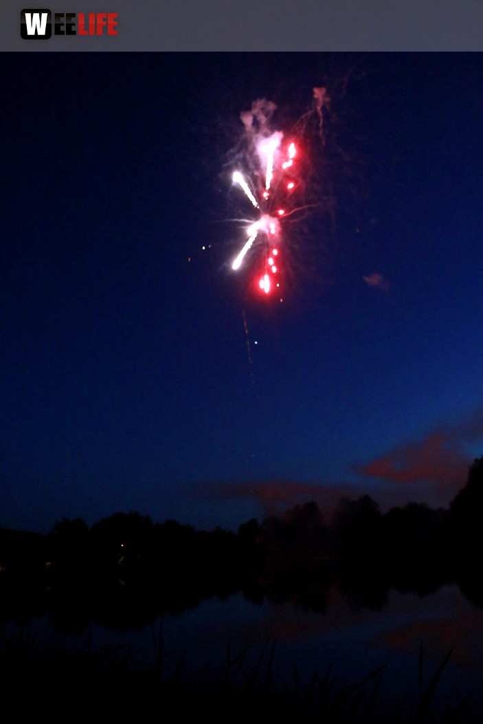Tauperlitz Seefest Feuerwerk