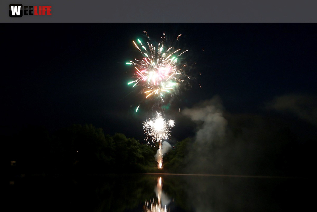 Tauperlitz Seefest Feuerwerk