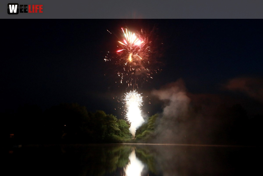 Tauperlitz Seefest Feuerwerk