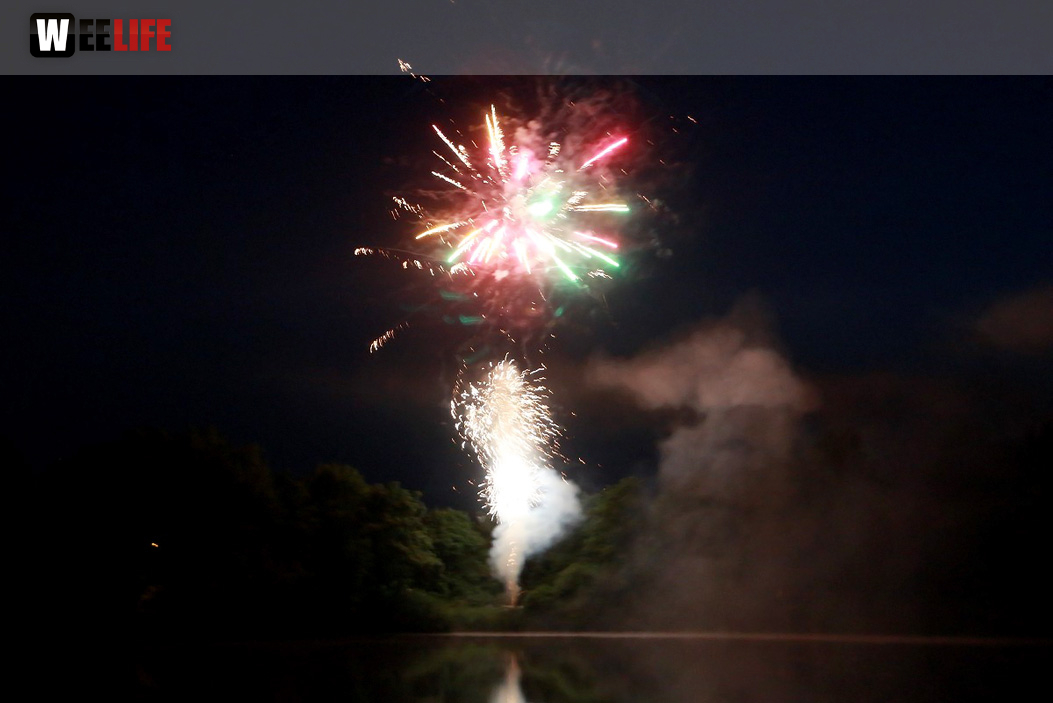 Tauperlitz Seefest Feuerwerk