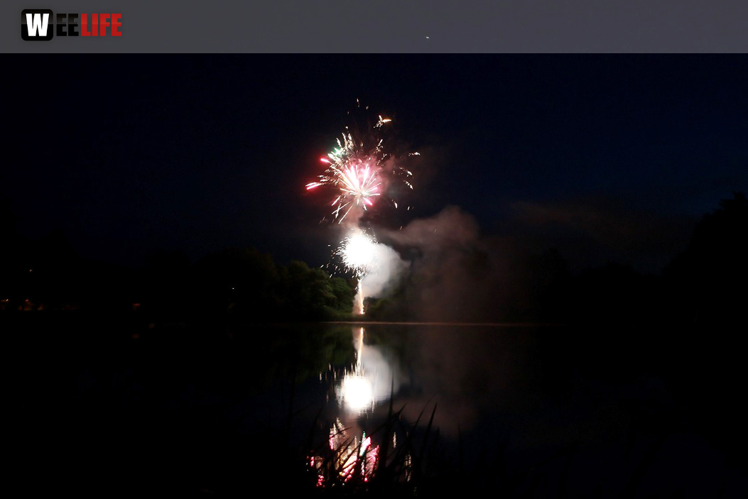 Tauperlitz Seefest Feuerwerk