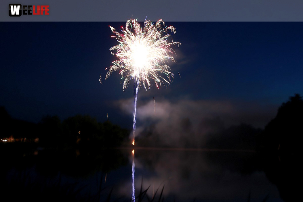 Tauperlitz Seefest Feuerwerk