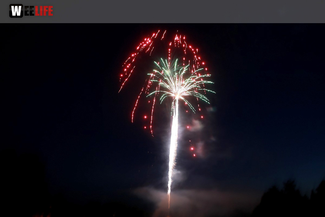 Tauperlitz Seefest Feuerwerk