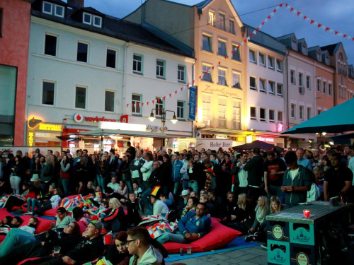 Public Viewing EM Deutschland - Italien - Euroherz Fanmeile – Foto 26