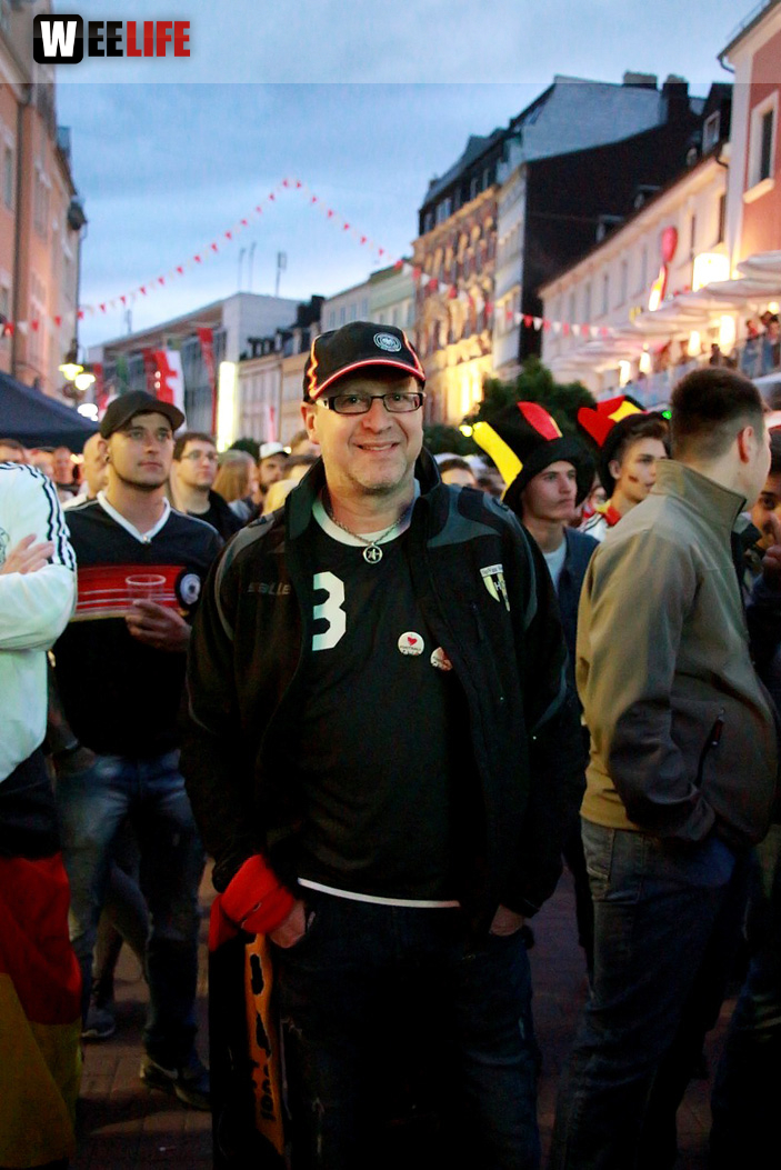 Public Viewing EM Deutschland - Italien - Euroherz Fanmeile